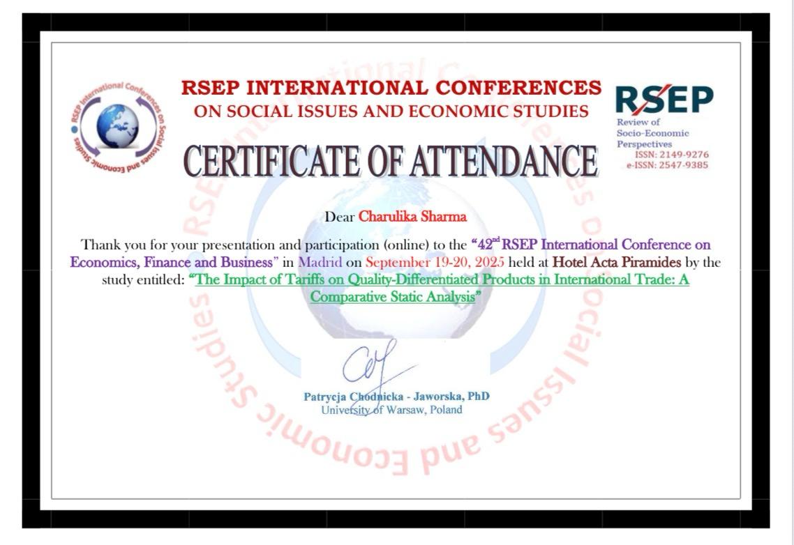 RSEP International Conference